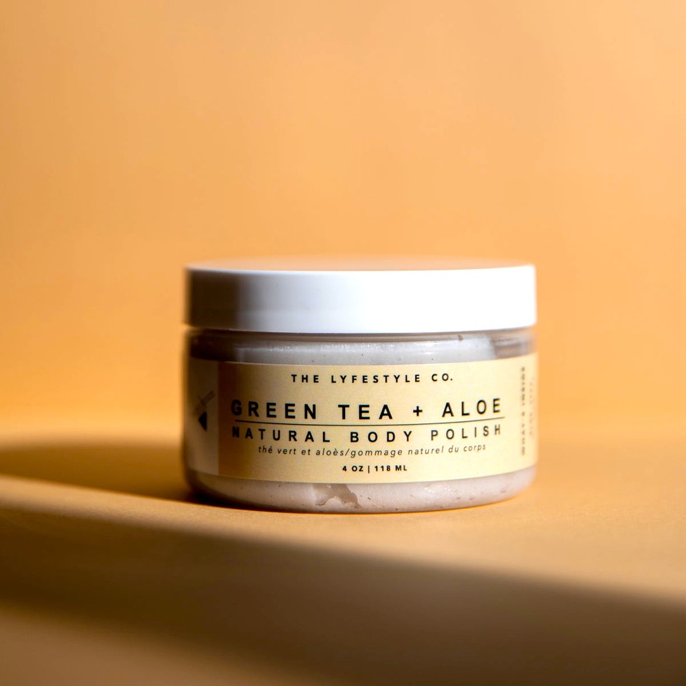 NWT Green Tea + Aloe Natural Body Polish
